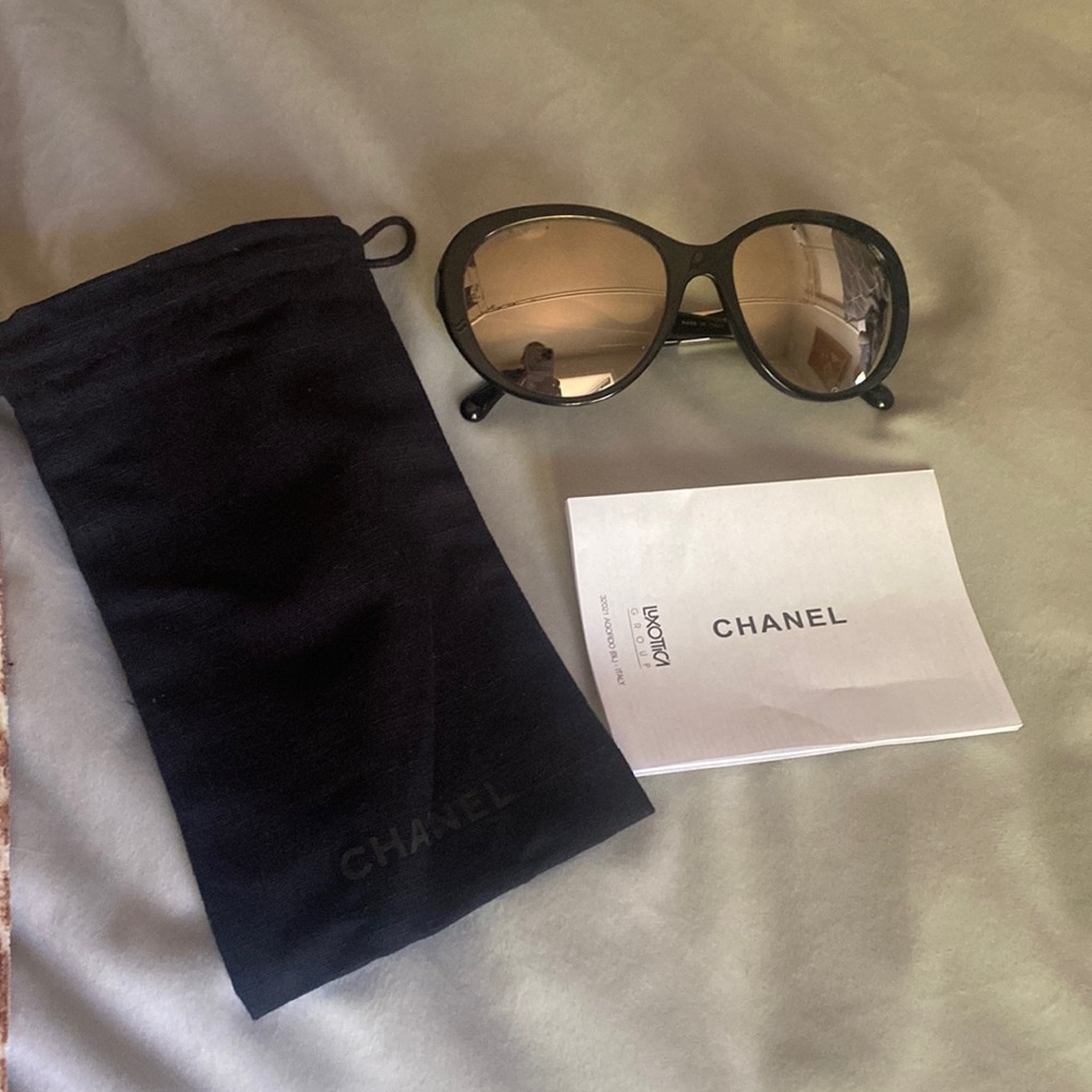 Mirrored Chanel Sunglasses NEW